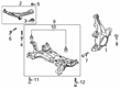 Diagram for Ford Escape Steering Knuckle - LX6Z-3K185-M