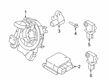 Diagram for Ford F-350 Super Duty Air Bag Control Module - HC3Z-14B321-B