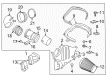 Diagram for Ford Mustang Air Filter Box - FR3Z-9600-J