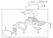 Diagram for 2024 Ford Explorer Car Mirror - LB5Z-17682-AA