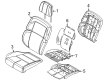 Diagram for 2025 Lincoln Nautilus Seat Cover - R2TZ-5862900-FA