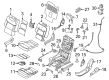 Diagram for 2024 Lincoln Aviator Seat Cushion - LC5Z-78632A22-L