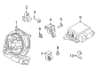 Diagram for 2025 Ford Bronco Air Bag Control Module - MB3Z-14B321-G