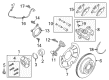 Diagram for Ford EcoSport Brake Disc - GN1Z-2C026-C