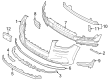 Diagram for Lincoln Navigator Grille - NL7Z-17K945-BAPTM