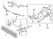 Diagram for 2025 Ford Police Interceptor Utility Automatic Transmission Oil Cooler Line - P1MZ-7R081-B