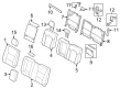 Diagram for 2025 Ford F-350 Super Duty Armrest - NL3Z-1667112-CA