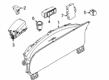 Diagram for 2025 Lincoln Aviator Instrument Cluster - RC5Z-10F889-A