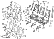 Diagram for 2025 Ford Transit Seat Cover - LK4Z-9966600-GC