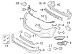 Diagram for 2024 Ford Edge Bumper - NT4Z-17D957-AA