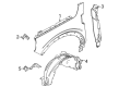 Diagram for 2024 Ford Bronco Sport Fender - M1PZ-16006-B