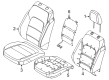 Diagram for 2025 Ford Bronco Sport Seat Cushion - M1PZ-78632A23-A