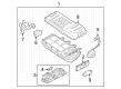 Diagram for 2024 Ford Escape Fuse Box - L1MZ-10C666-C