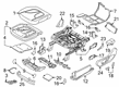 Diagram for 2023 Lincoln Nautilus Seat Cushion - KA1Z-58632A23-F