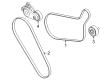 Diagram for 2025 Lincoln Nautilus Serpentine Belt - PZ1Z-8620-D