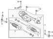 Diagram for Ford Rack and Pinion Boot - FR3Z-3332-A