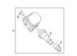Diagram for Lincoln Nautilus TPMS Sensor - F2GZ-1A189-G