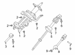Diagram for Ford Ranger Steering Shaft - KB3Z-3B676-B