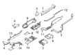 Diagram for 2025 Ford Explorer Steering Column Cover - RB5Z-7804459-AA