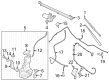 Diagram for Ford F-150 Washer Reservoir - JL3Z-17618-B