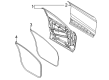 Diagram for Ford Mustang Mach-E Door Seal - LJ8Z-5820531-B