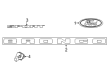 Diagram for 2025 Ford Bronco Sport Emblem - M1PZ-7842528-B