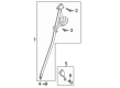 Diagram for 2025 Lincoln Navigator Seat Belt - RL7Z-4060044-FA