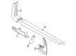 Diagram for Ford Maverick Mud Flaps - NZ6Z-16A550-BA