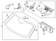 Diagram for 2025 Ford Expedition Windshield - SL1Z-7803100-B