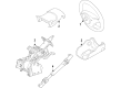 Diagram for Ford Mustang Mach-E Steering Shaft - LJ9Z-3B676-A