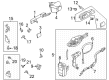 Diagram for 2024 Ford Bronco Door Lock Actuators - N2DZ-78219A64-A