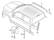 Diagram for 2022 Ford F-250 Super Duty Door Moldings - FL3Z-1529077-AD