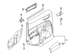 Diagram for 2025 Ford Maverick Armrest - NZ6Z-6027540-AA