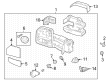 Diagram for 2025 Ford F-150 Lightning Car Mirror - ML3Z-17683-AM
