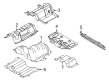 Diagram for Ford Exhaust Heat Shield - M1PZ-5811434-B