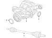 Diagram for 2024 Ford Police Interceptor Utility Axle Shaft - L1MZ-4K139-A