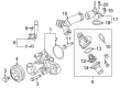 Diagram for 2025 Ford Mustang Water Pump - BR3Z-8501-S