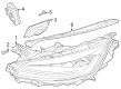 Diagram for 2024 Lincoln Aviator Headlight - LC5Z-13008-N