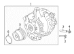 Diagram for 2023 Ford Mustang Alternator - GR3Z-10346-Q