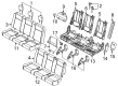 Diagram for 2025 Ford Transit Seat Cover - LK4Z-9963804-SC