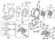 Diagram for 2023 Ford Ranger Seat Cover - MB3Z-2162900-DA