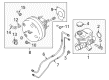 Diagram for Ford F-150 Brake Booster Vacuum Hose - JL3Z-2420-AJ