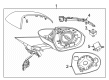 Diagram for 2025 Lincoln Nautilus Side Marker Light - R2TZ-13B374-D