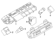 Diagram for 2025 Lincoln Nautilus Seat Heater Switch - R2TZ-14D694-A