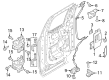 Diagram for 2025 Ford F-350 Super Duty Door Handle - ML3Z-1822601-AA