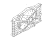 Diagram for 2024 Ford Mustang Mach-E Fan Motor - LJ9Z-8C607-A