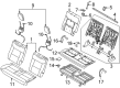 Diagram for 2025 Ford Explorer Seat Cover - RB5Z-7866601-AB