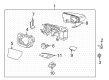 Diagram for 2025 Ford F-150 Side Marker Light - ML3Z-13B374-B