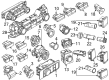 Diagram for 2025 Ford Maverick Headlight Switch - ML3Z-11654-AB
