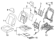 Diagram for 2021 Ford F-250 Super Duty Seat Cover - KL3Z-1662900-FB